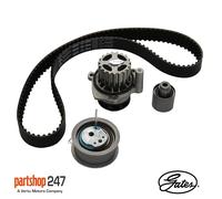 Timing Belt & Water Pump Kit fits AUDI A2 8Z0 1.4D 00 to 05 Set Gates Quality