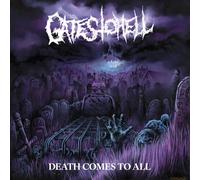 Gates To Hell - Death Comes To All Purple/ White Swirl - Marbled Vinyl