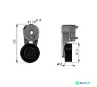 GATES V-RIBBED BELT BELT TENSIONER T38163 FOR JEEP