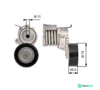GATES V-RIBBED BELT BELT TENSIONER T39115 FOR SEAT SKODA VW