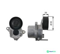 GATES V-RIBBED BELT BELT TENSIONER T39165 FOR DODGE MERCEDES-BENZ JEEP