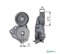 GATES V-RIBBED BELT BELT TENSIONER T39173 FOR AUDI SEAT VW
