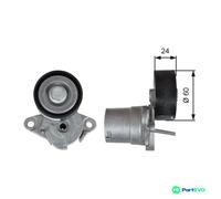 GATES V-RIBBED BELT BELT TENSIONER T39272 FOR AUDI SEAT SKODA VW