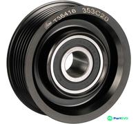 GATES V-RIBBED BELT DEFLECTION/GUIDE PULLEY T36416 FOR TOYOTA LEXUS