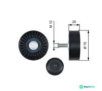 GATES V-RIBBED BELT DEFLECTION/GUIDE PULLEY T36485 FOR AUDI SEAT SKODA VW