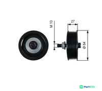 GATES V-RIBBED BELT DEFLECTION/GUIDE PULLEY T36602 FOR TOYOTA