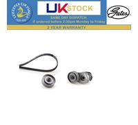 Gates V-Ribbed Belt Set For Vauxhall Astravan 2005-2011 1.7 K016PK1623