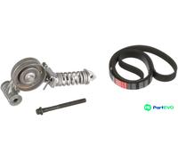 GATES V-RIBBED BELT SET K015PK1355 FOR OPEL VAUXHALL