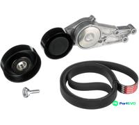 GATES V-RIBBED BELT SET K016PK1573 FOR AUDI