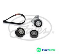 GATES V-RIBBED BELT SET K016PK1843XS FOR OPEL VAUXHALL
