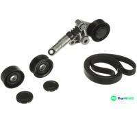 GATES V-RIBBED BELT SET K016PK2460 FOR AUDI