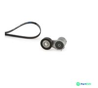 GATES V-RIBBED BELT SET K025PK1255 FOR OPEL VAUXHALL