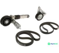 GATES V-RIBBED BELT SET K025PK1435 FOR AUDI