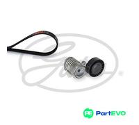 GATES V-RIBBED BELT SET K025PK890 FOR VOLVO