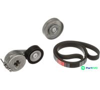 GATES V-RIBBED BELT SET K026PK1590 FOR AUDI