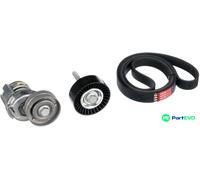 GATES V-RIBBED BELT SET K076PK1735 FOR AUDI SEAT VW