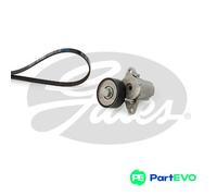 GATES V-RIBBED BELT SET K106PK1098 FOR AUDI