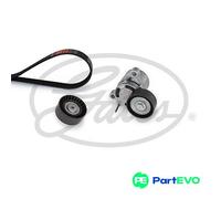 GATES V-RIBBED BELT SET K296PK1660 FOR BMW