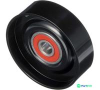 GATES V-RIBBED BELT TENSIONER PULLEY T36087 FOR NISSAN