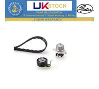 Gates Water Pump & Timing Belt Kit For Peugeot Bipper Tepee 2008-2023 1.4