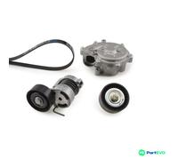 GATES WATER PUMP + V-RIBBED BELT KIT KP116PK1873 FOR BMW