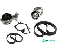 GATES WATER PUMP + V-RIBBED BELT KIT KP136PK1070 FOR CITROËN PEUGEOT DS