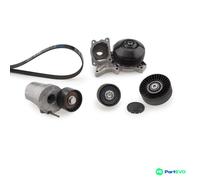 GATES WATER PUMP + V-RIBBED BELT KIT KP36DPK1698 FOR BMW
