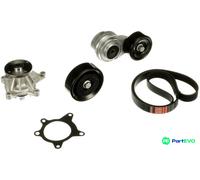 GATES WATER PUMP + V-RIBBED BELT KIT KP96PK2138 FOR HYUNDAI KIA