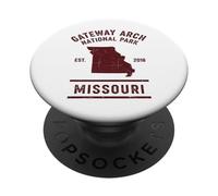 Gateway Arch National Park Missouri Est 2018 PopSockets Adhesive PopGrip