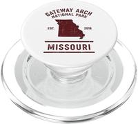 Gateway Arch National Park Missouri Est 2018 PopSockets PopGrip for MagSafe
