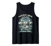 Gateway Arch National Park St Louis Missouri Adventure Tank Top