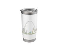 Gateway Arch St Louis Stainless Steel Insulated Tumbler