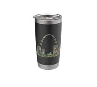 Gateway Arch St Louis Stainless Steel Insulated Tumbler