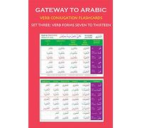 Gateway to Arabic Verb Conjugation Flashcards: Set Three: Verb forms seven to thirteen