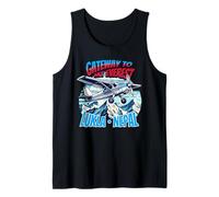 Gateway to Mt Everest Lukla Airport Nepal Scariest Flight Tank Top