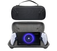 GATG Carry Case for PlayStation Portal | Handheld Hard Shell EVA for PS5 Console Hold Accessories and Travel and Storage Protection for Headset Charger Headset & More, Black