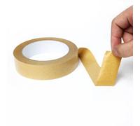 GATG Kraft Paper Christmas Packing Tape 24mm x 50m or 48mm x 50m Eco Friendly, Recyclable, Biodegradable Tape for Packing Presents & Moving House Boxes, Strong, Heavy Duty (3 rolls 24mm x 50m)