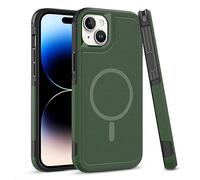 GATG Phone Case for iPhone 15 & PRO MAX Case, Magnetic Armoured Case Compatible with MagSafe, Shockproof Protection, Classic Hybrid Magnetic Case for iPhone 15 6.1/6.7 inch (PRO MAX, Green)