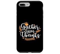Gather give Thanks USA America Holiday Case for iPhone 7 Plus/8 Plus