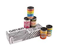 Gather Gourmet Cocktails Flavour Collection | Luxury Canned Cocktails | 150ml | 5 pack | Gift Pack | Taster Box | 13% ABV |