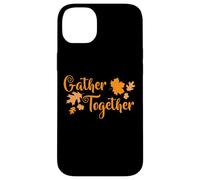 Gather Together Turkey Family Thanksgiving Case for iPhone 14 Plus