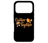 Gather Together Turkey Family Thanksgiving Case for iPhone 17 Pro