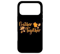 Gather Together Turkey Family Thanksgiving Case for iPhone 17 Pro Max