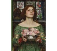 Gather Ye Rosebuds Journal: Softcover 6x9" Notebook with 128 Lined Pages: Featuring Dreamy Art by John William Waterhouse