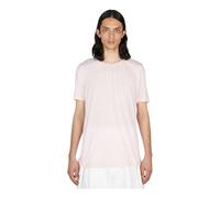 Gathered Neck T-Shirt - male - Aaron Esh - T-Shirts - Pink - L - Tops L