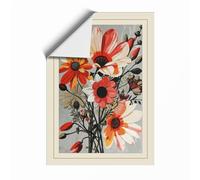 Gathered Posy Botanical Unframed Wall Art Print A2 (59.4×42cm), Wall Decor for Living Room, Bedroom, Office & Home, Art Gift