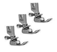 Gathering Presser Foot, Steel Presser Foot 3pcs Shirring Adjustable Distance Glossy Appearance Sewing for Industrial Sewing Machine