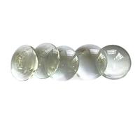 GatherTOOL Diameter 6/8/10/12/14/16/18/20/25/30/35/40mm Flat Transparent Glass Round Cabochons Transparent Dome For DIY Jewelry Making (Size : 6mm(30pcs))