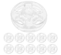 GATHINESS 100pcs Coat Snaps Buttons Invisible Snaps Fasteners Resin Unique Design Smooth Surface for Making and Scrapbooking