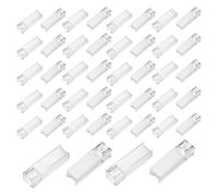 GATHINESS 100pcs Ml Plastic UV Vis Cuvette with Semivolume round Hole for Molecular Biology and Diagnostics, Lab Sample Cell Supporting Precise Quantitative Analysis and Minimising Liquid